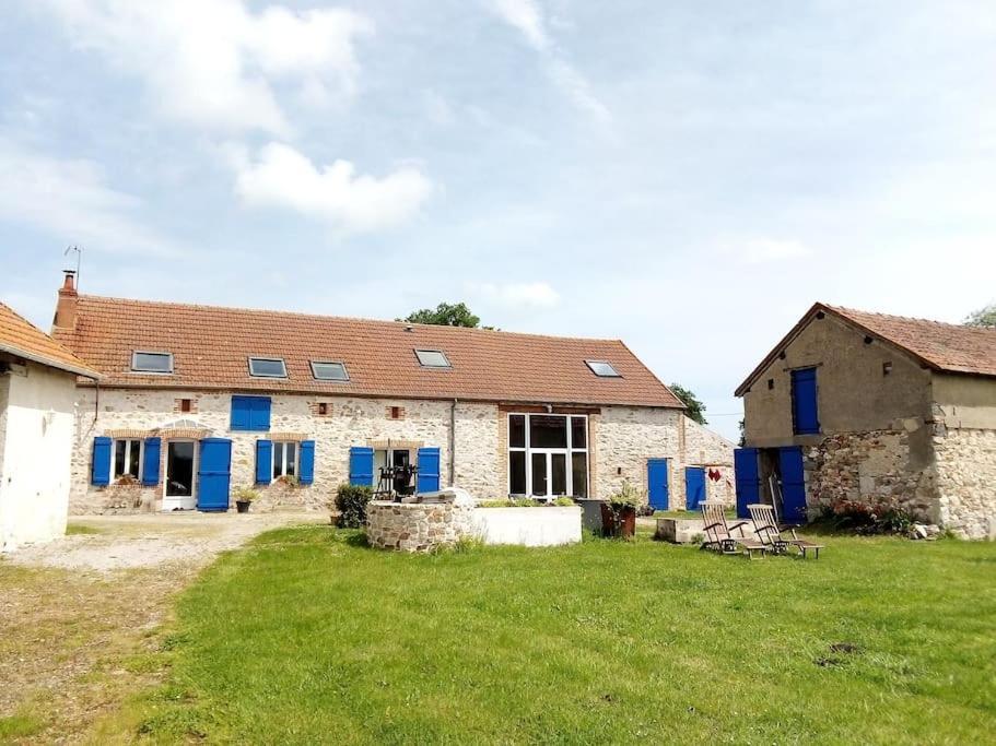 Saint-Angel  La Grange De Marie A St Angel - Magnifique Grange Renovee En Loft Pour 1 A 6 Persヴィラ エクステリア 写真